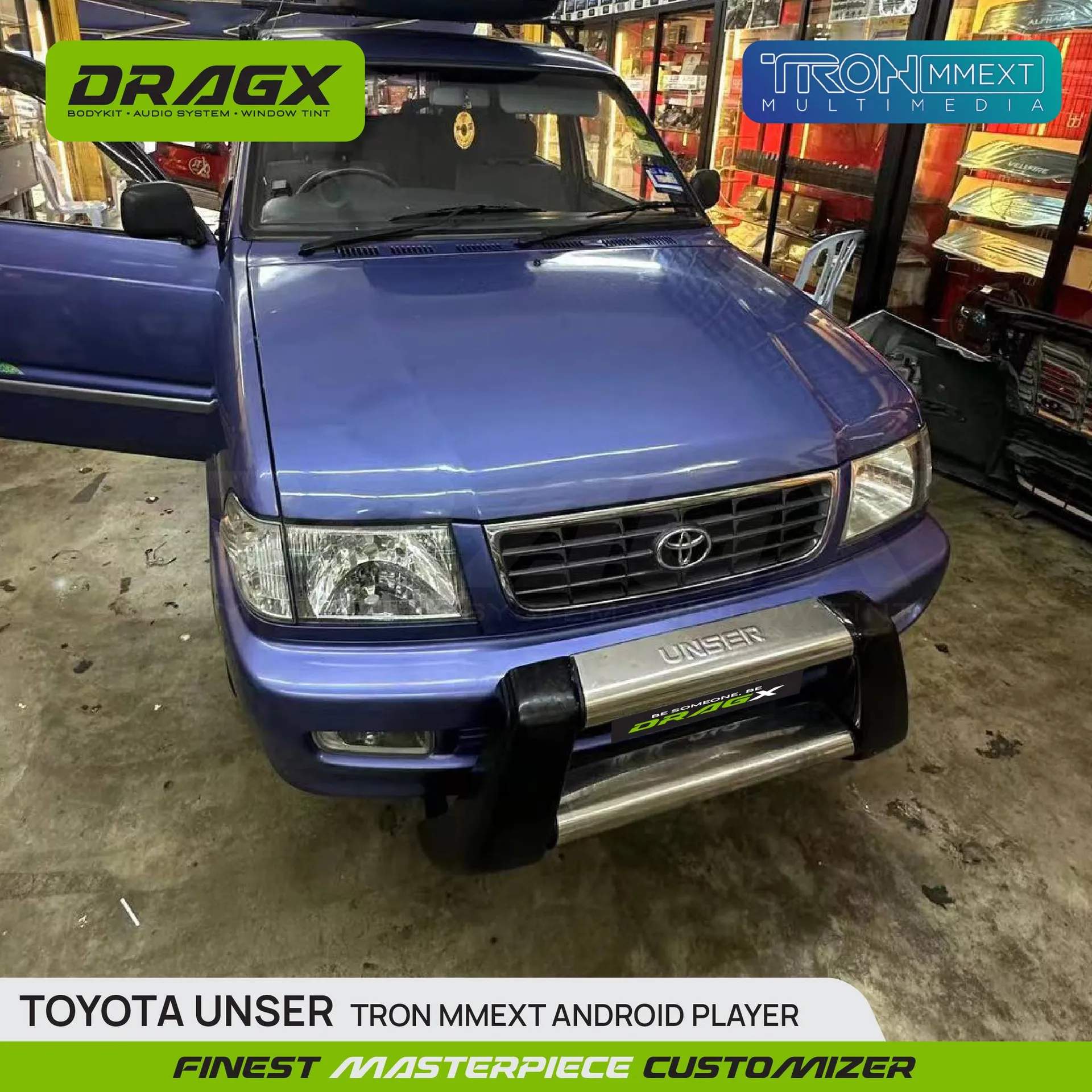 TOYOTA UNSER TRON MMEXT ANDROID PLAYER
