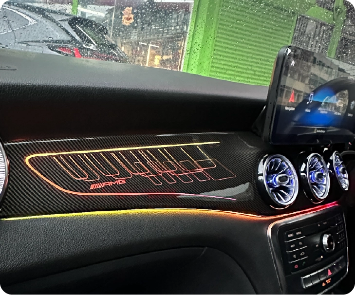 OEM Ambient Light Dashboard Seamless Integration
