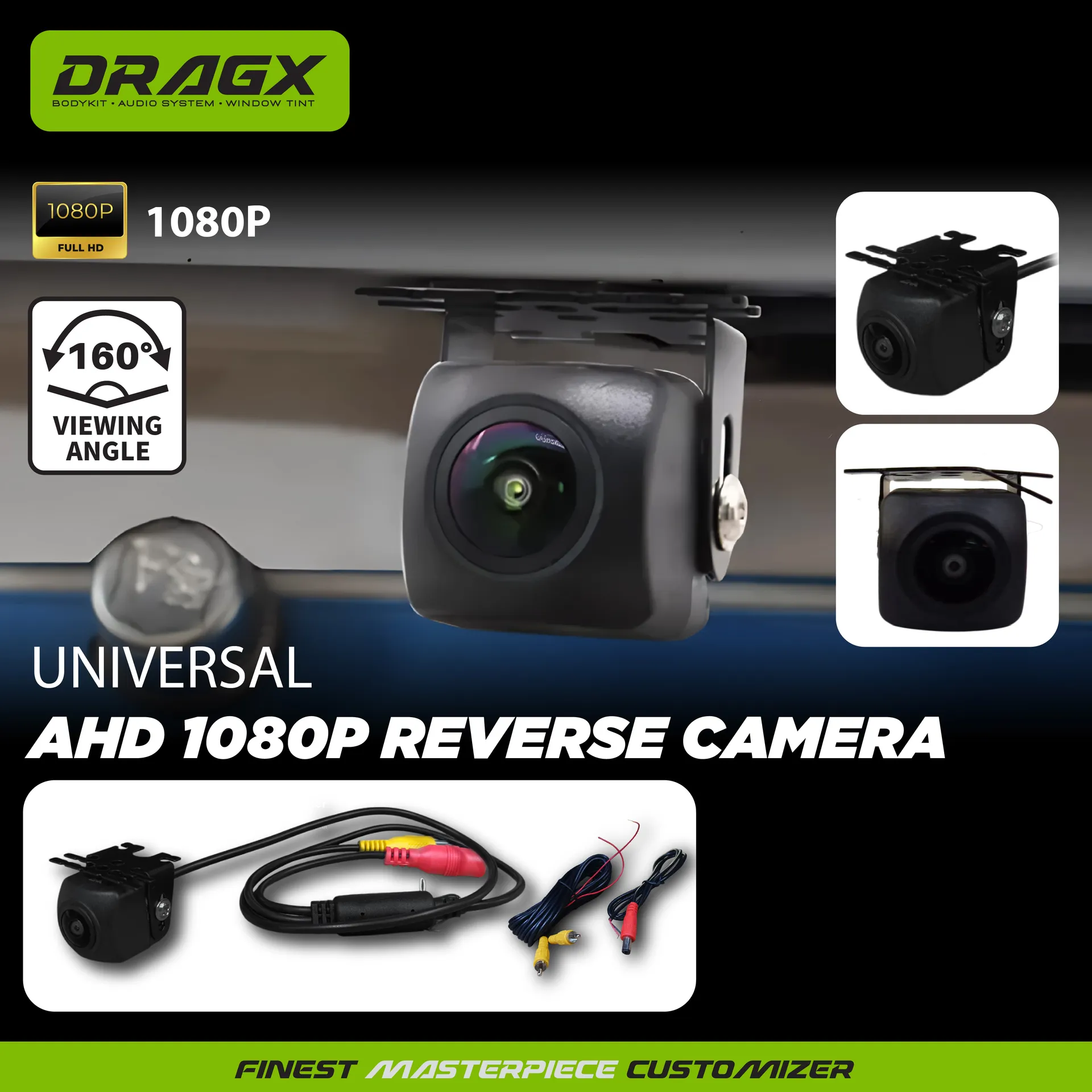 UNIVERSAL AHD 1080P REVERSE CAMERA