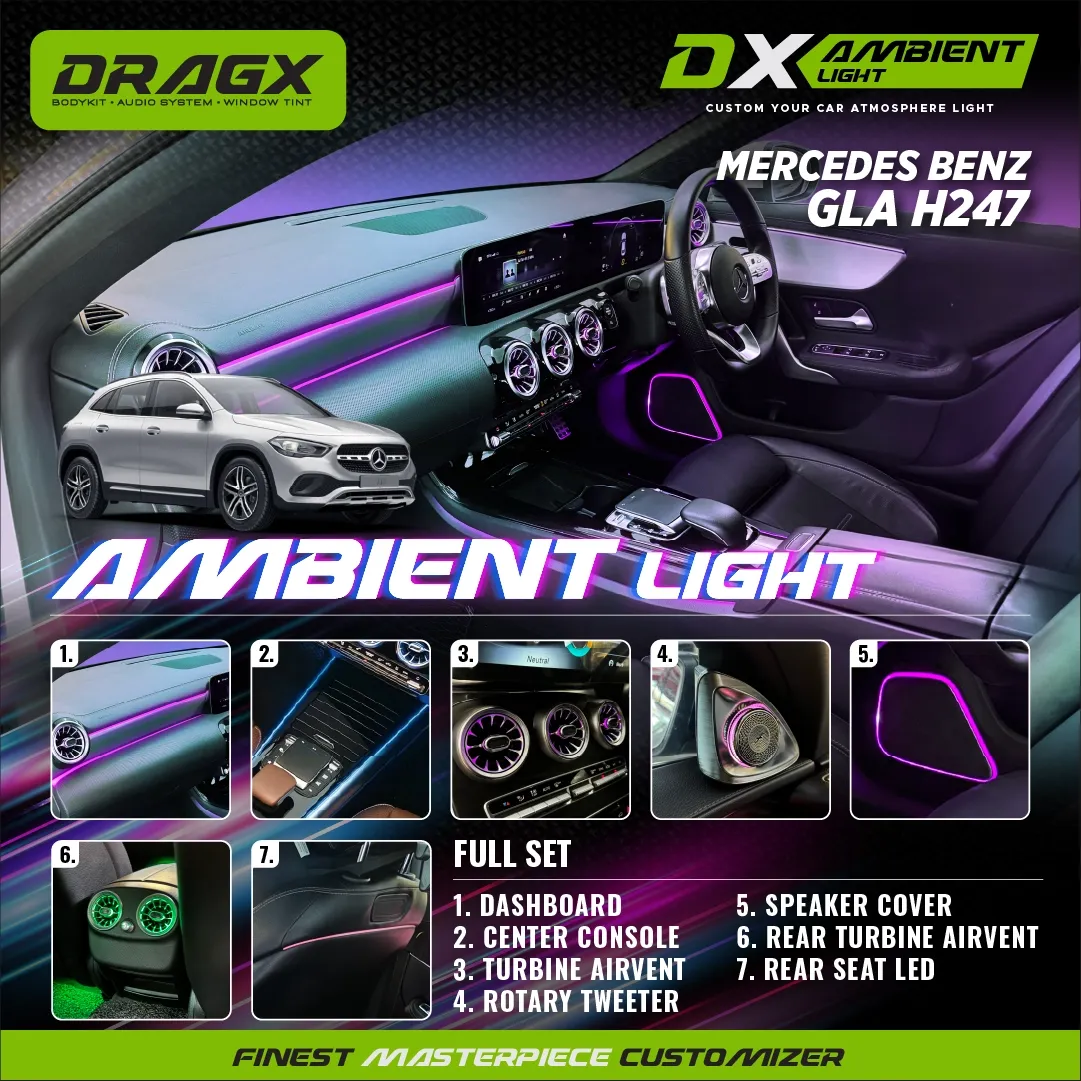 AMBIENT LIGHT MERCEDES BENZ GLA H247