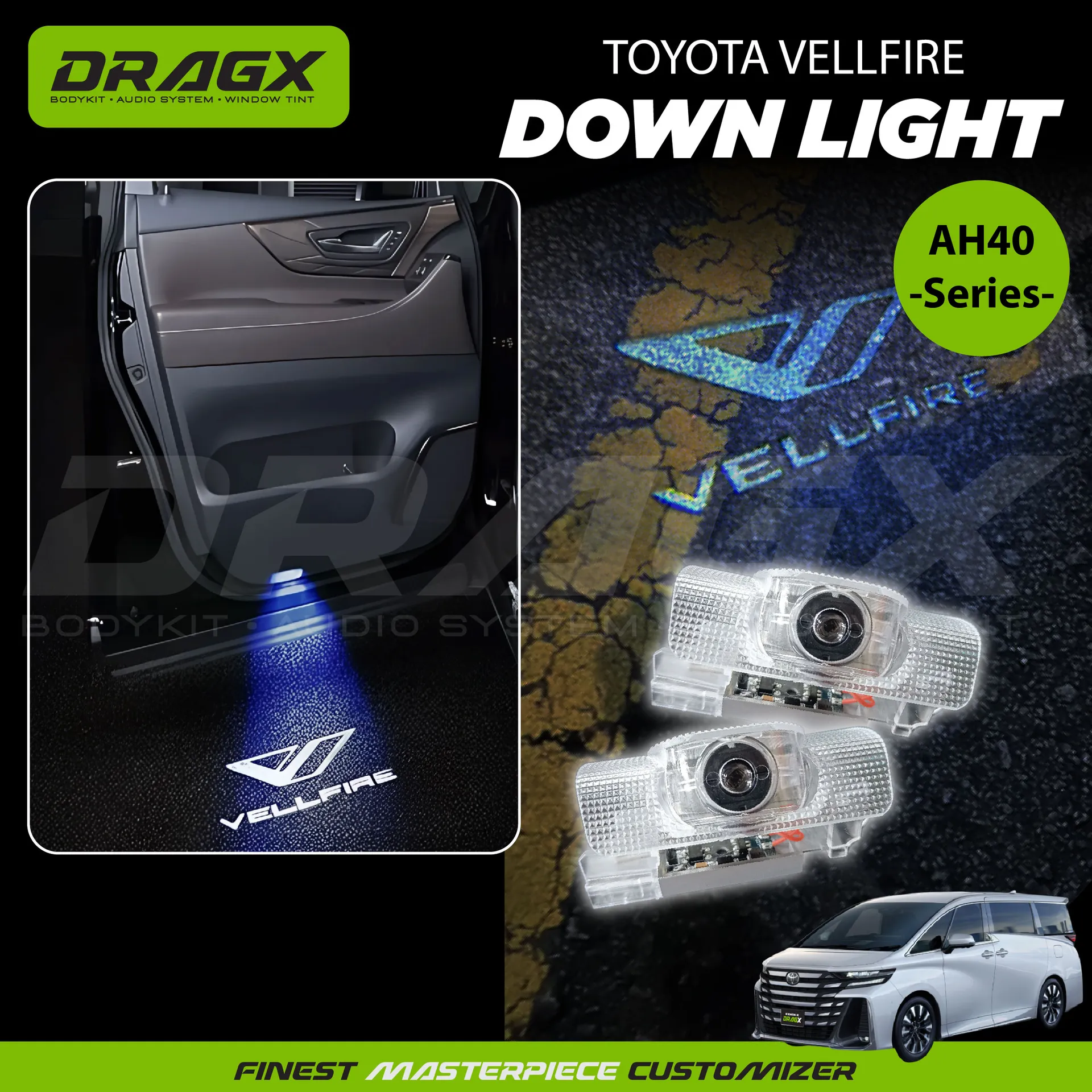 Down Light VELLFIRE AH40 
