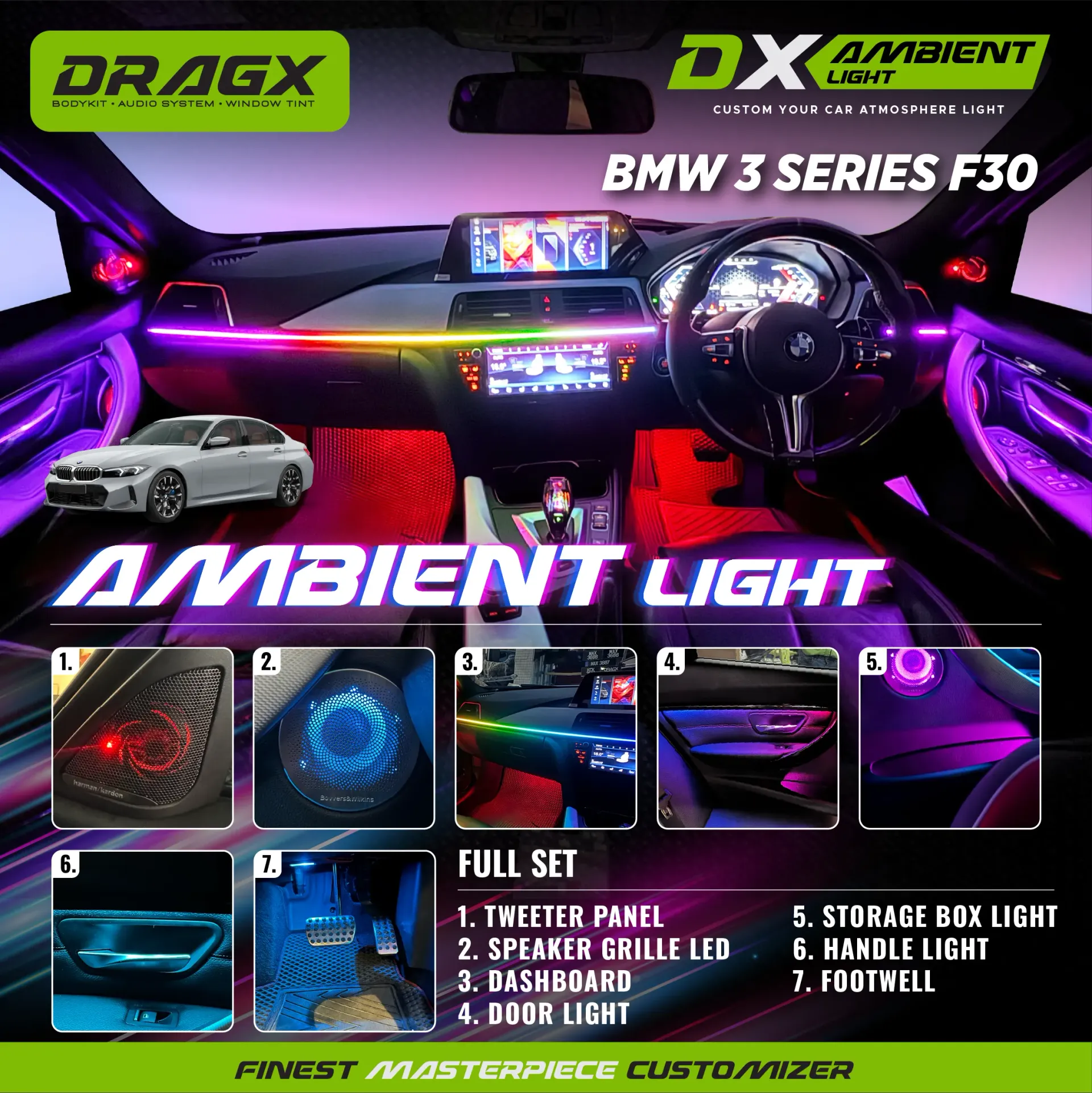 AMBIENT LIGHT BMW F30