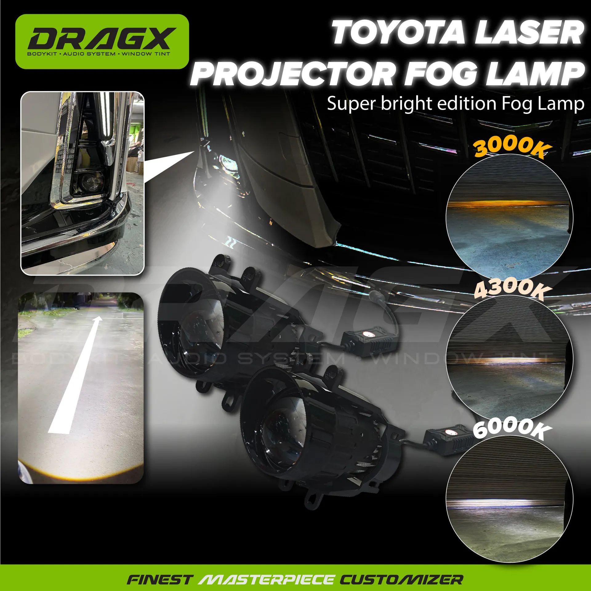 LASER PROJECTOR FOG LAMP
