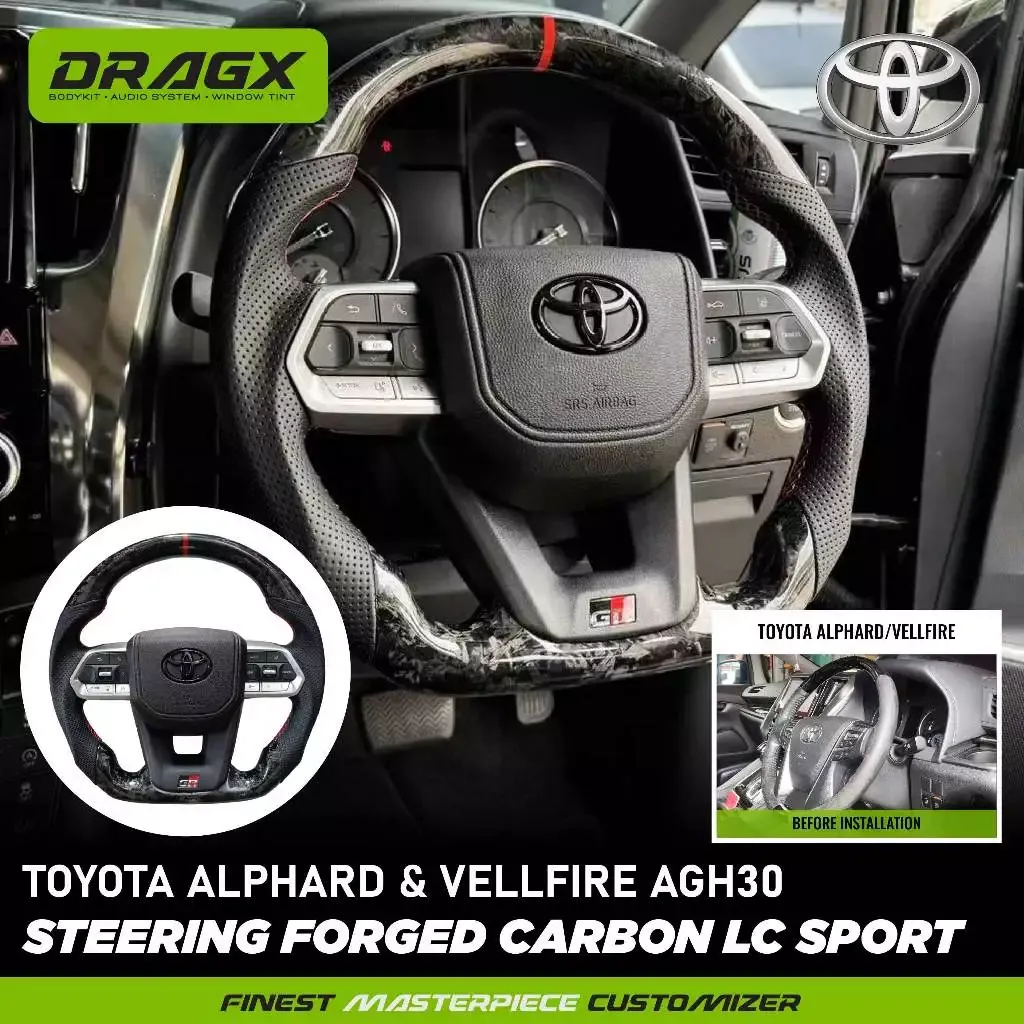 TOYOTA LC SPORT FORGED CARBON STEERING