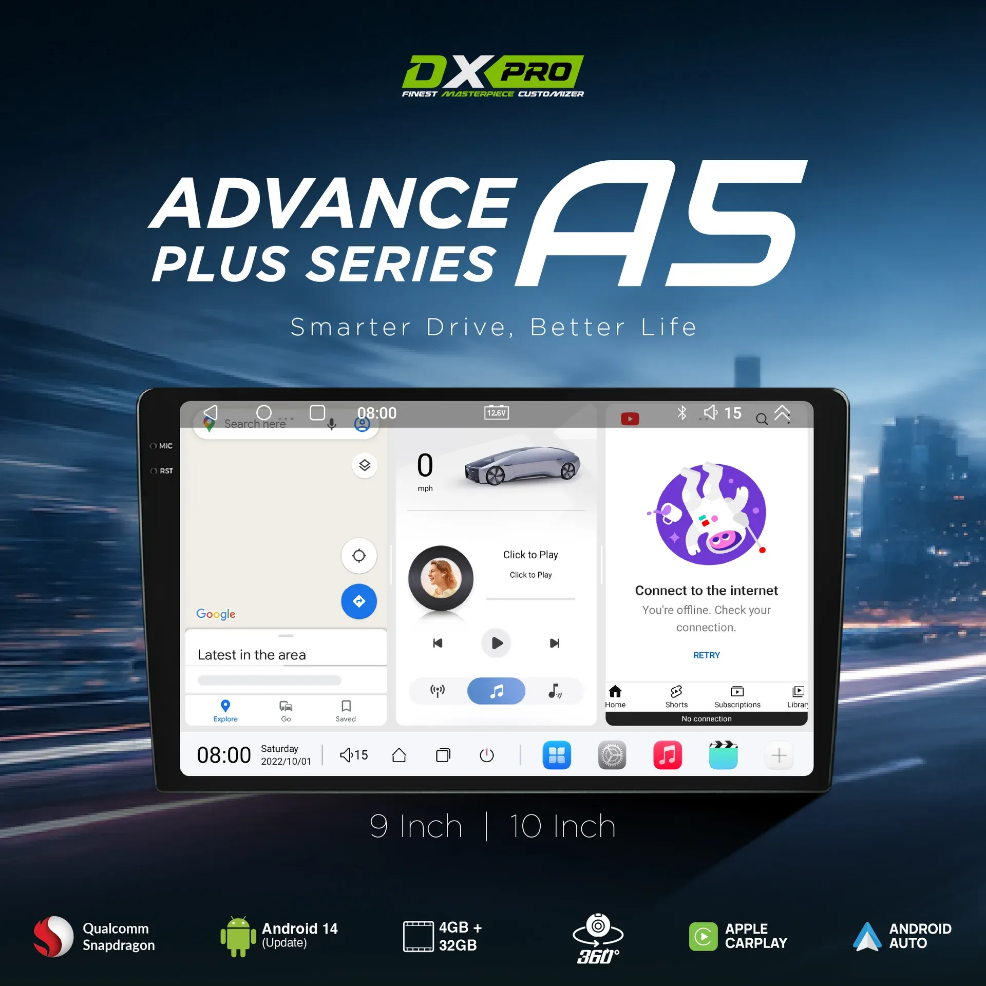 Advance Plus Series A5 4GB + 32GB