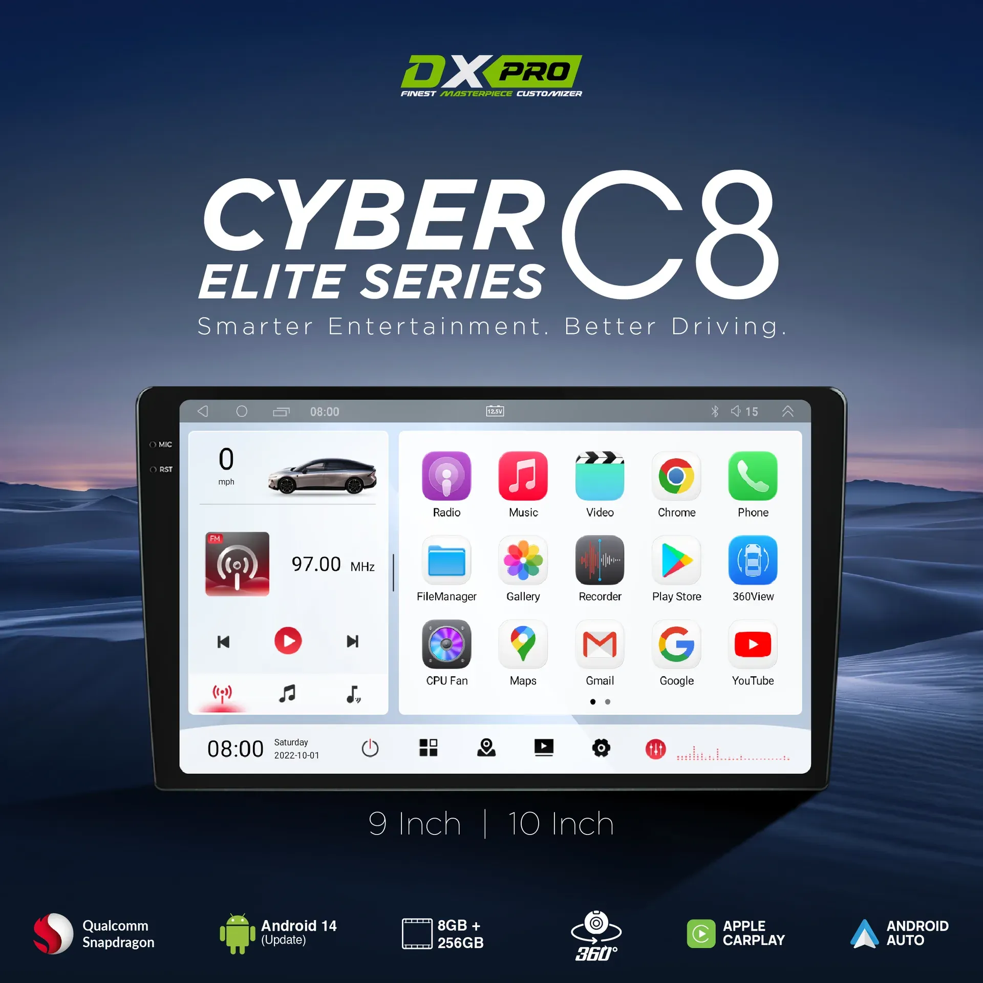 Cyber Elite Series C8 8+256