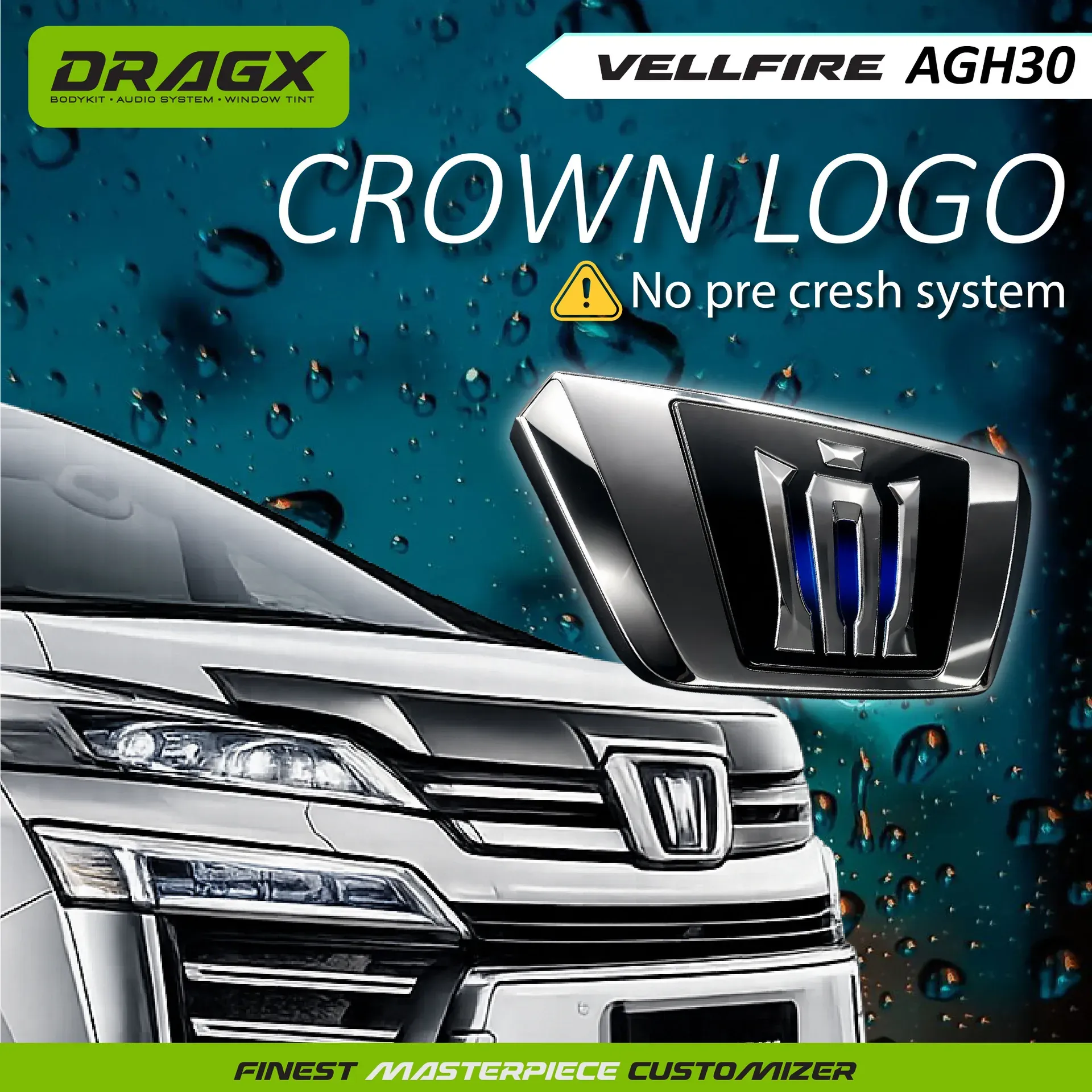 CROWN LOGO NON-PRE CRASH SYSTEM