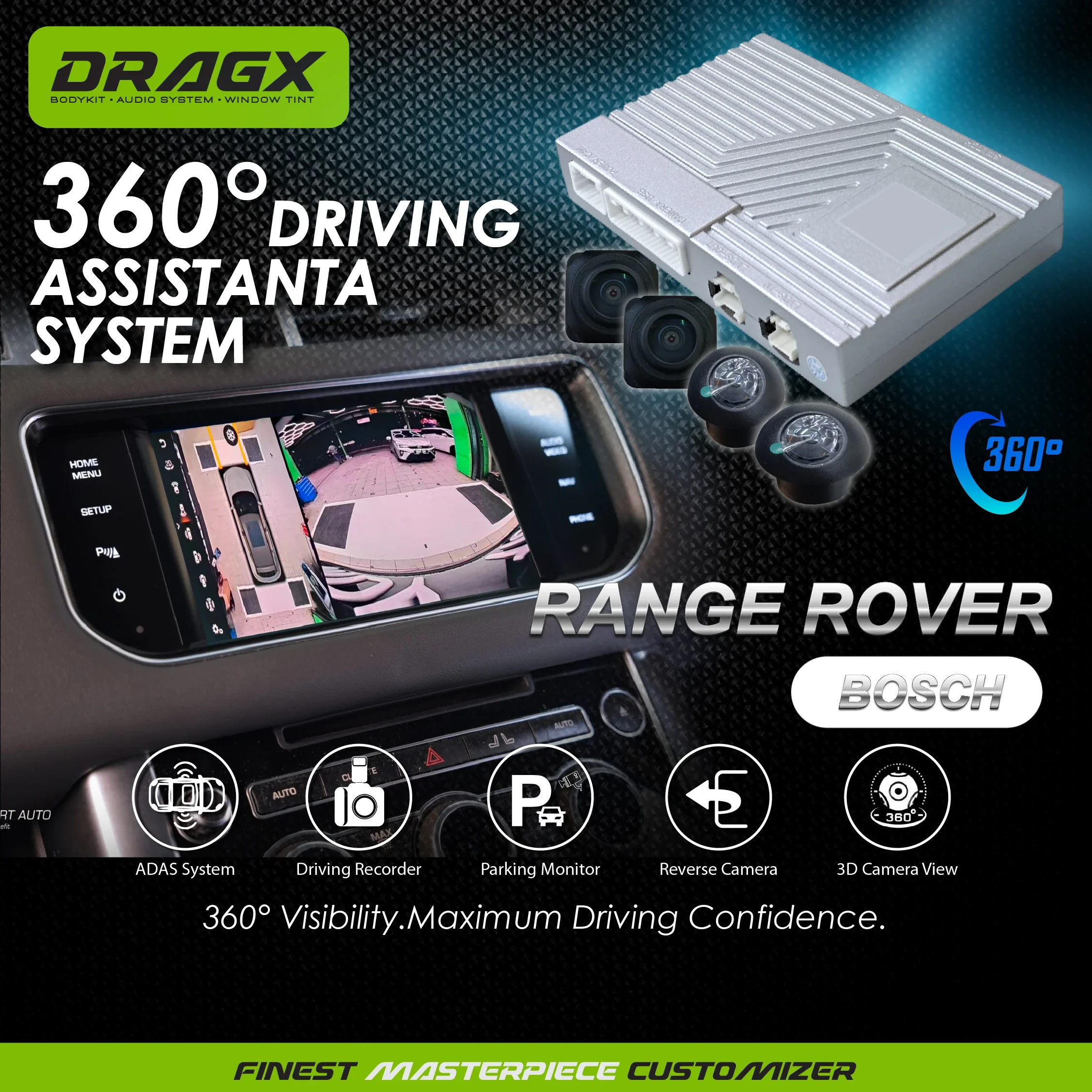 360 INTERFACE - RANGE ROVER BOSCH