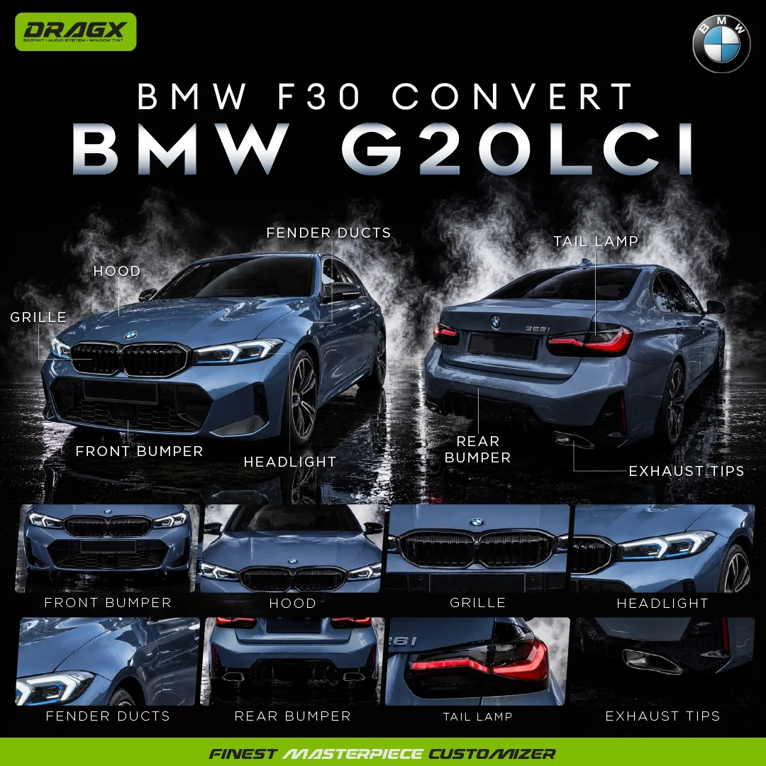  BMW F30 CONVERT BMW G20 LCI