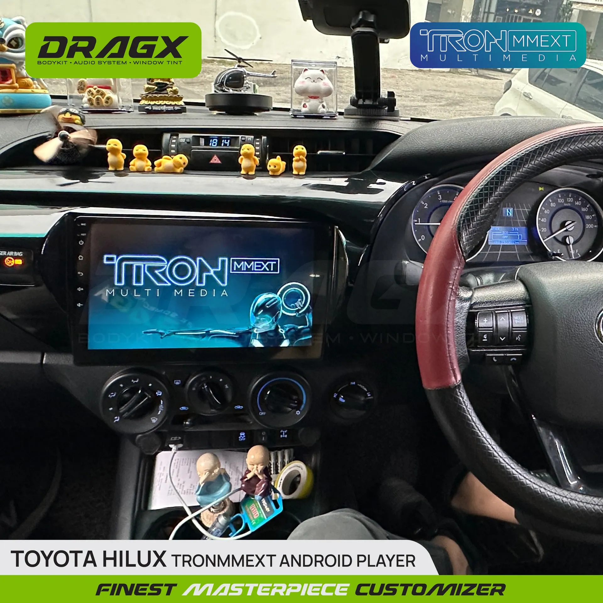 TOYOTA HILUX TRONMMEXT ANDROID PLAYER
