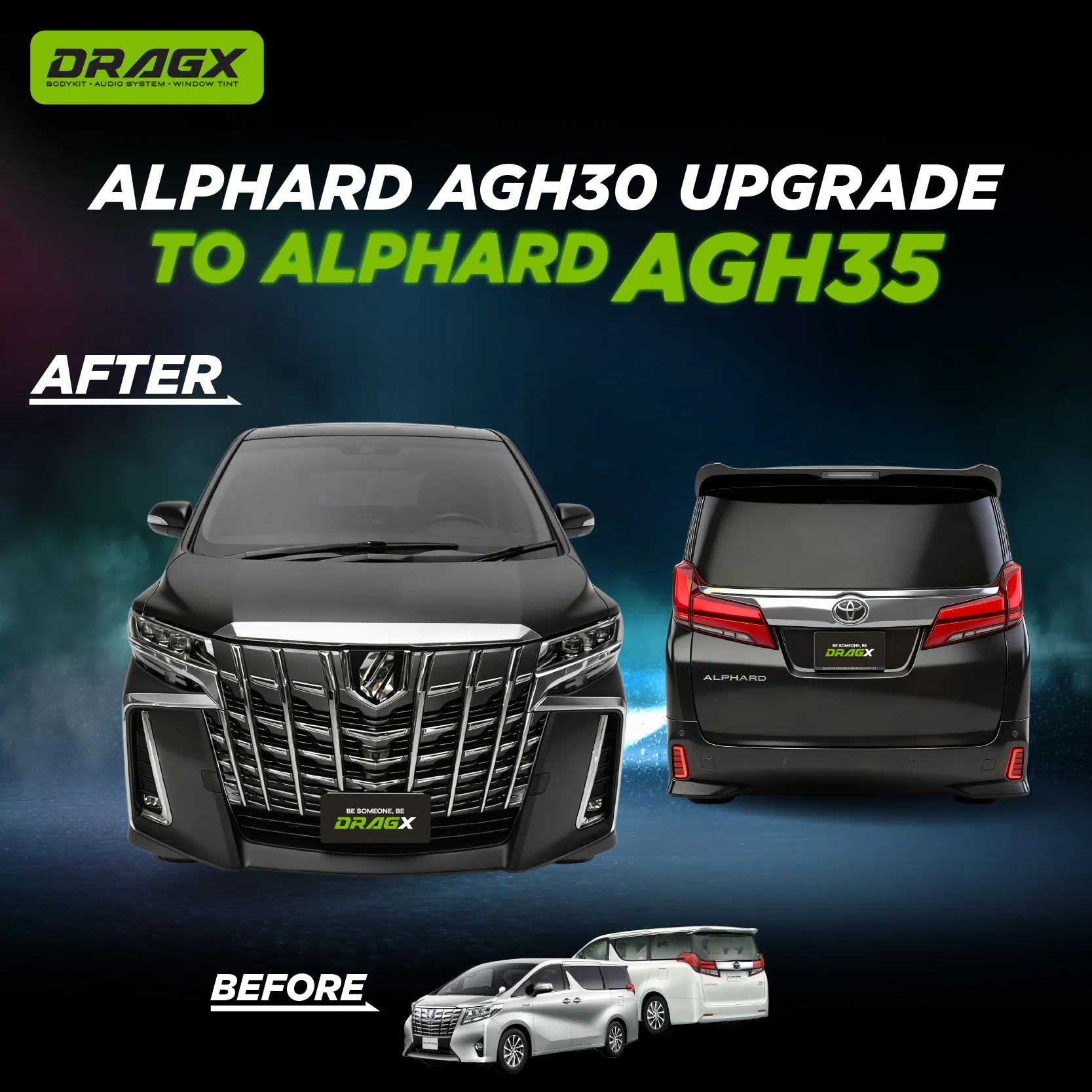   ALPHARD AGH30 → AGH35 UPGRADE Kit 2