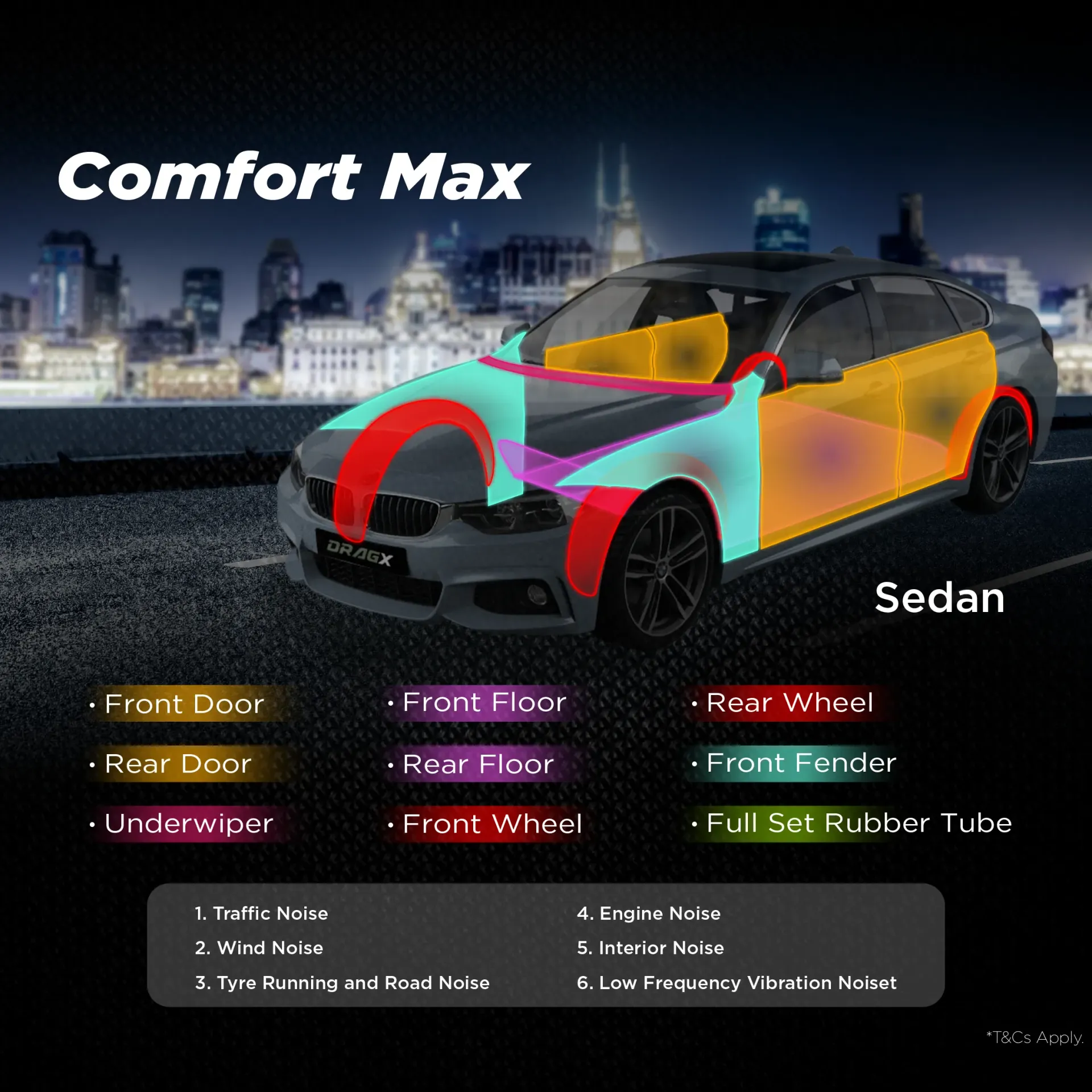Sedan Comfort Max