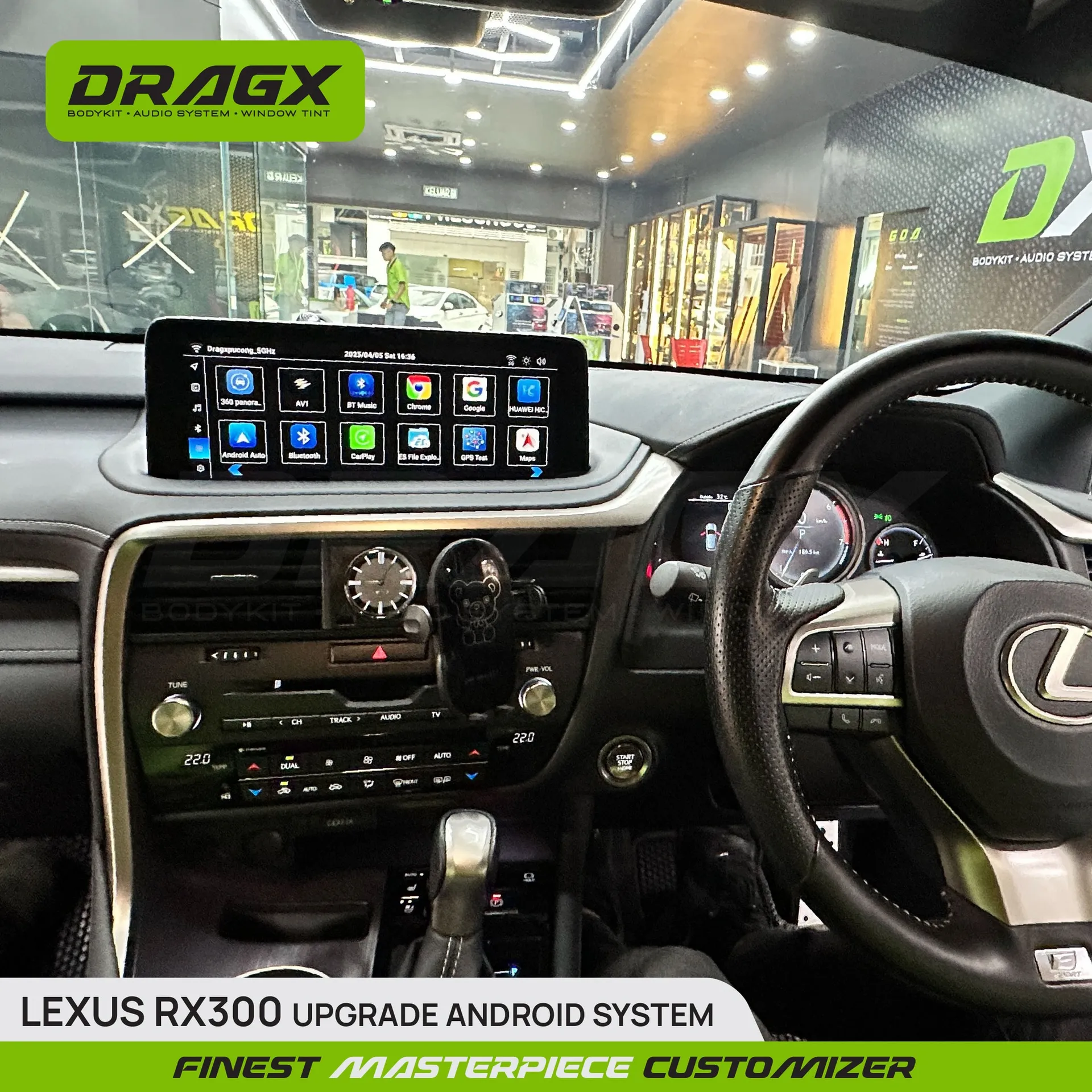 LEXUS RX300 UPGRADE ANDROID SYSTEM