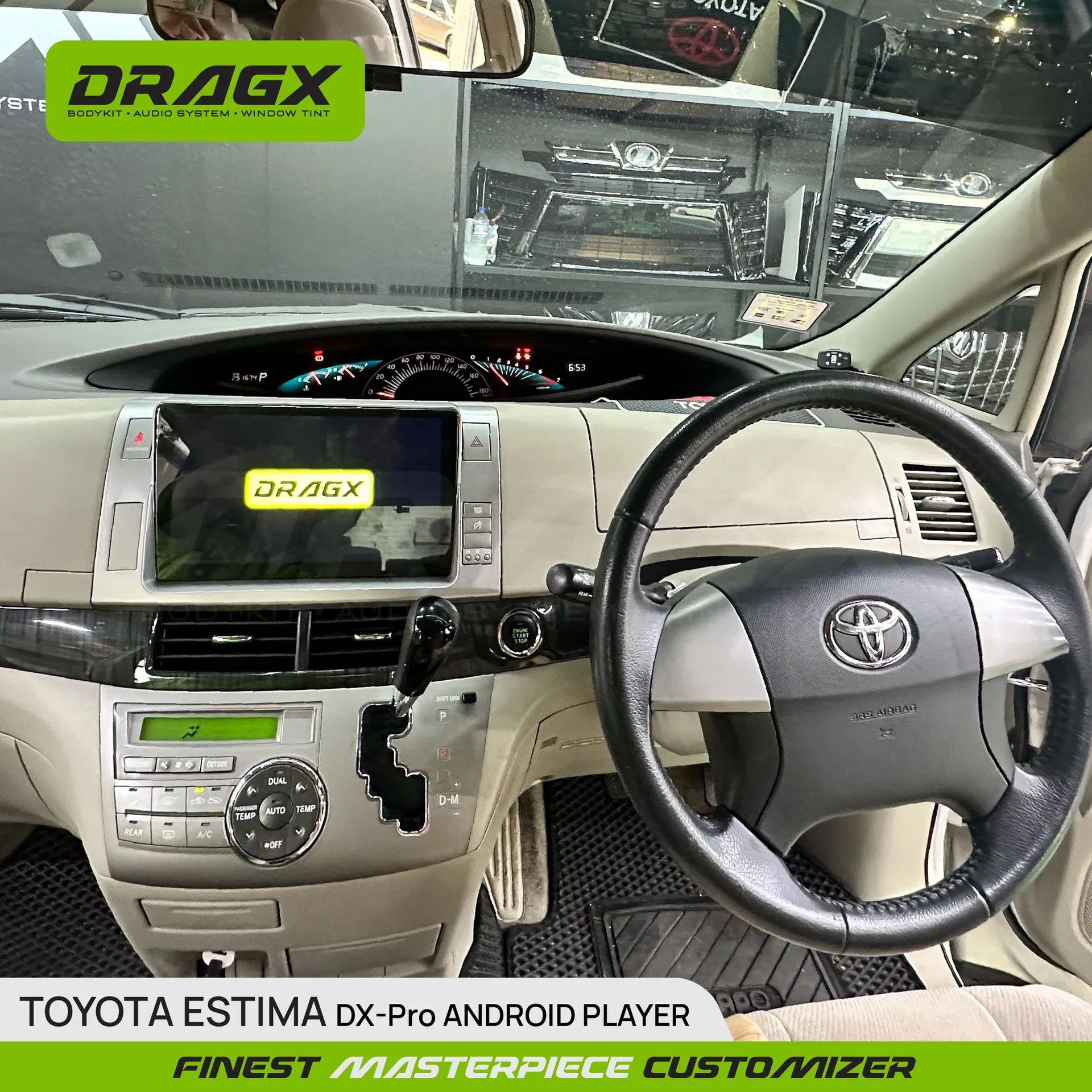 TOYOTA ESTIMA DX-PRO ANDROID PLAYER