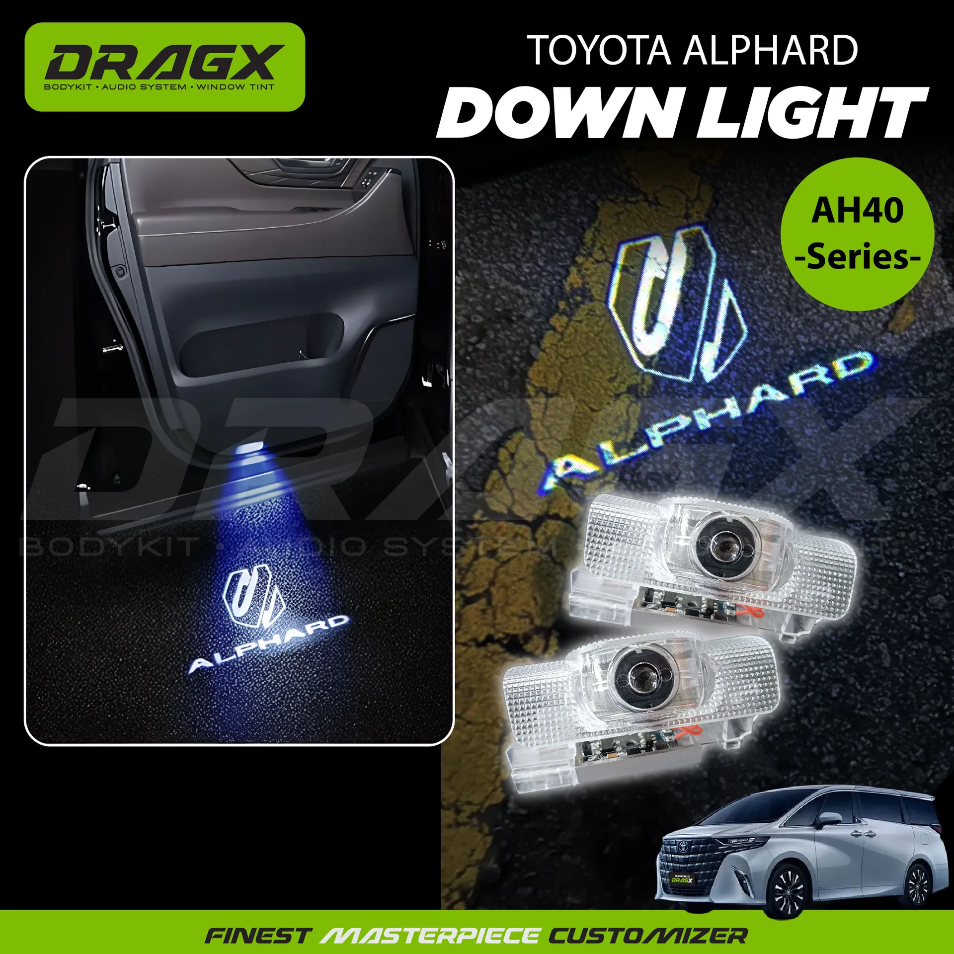 Down Light Alphard AH40 