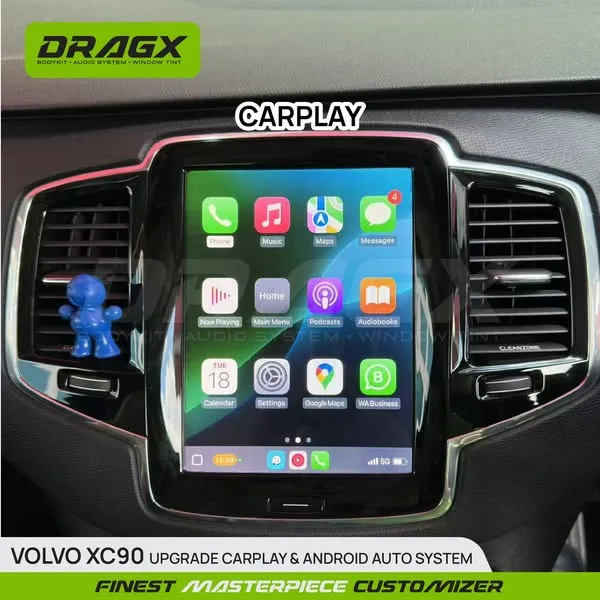 VOLVO XC90 UPGRADE CARPLAY & ANDROID AUTO SYSTEM - DragX Gallery Image
