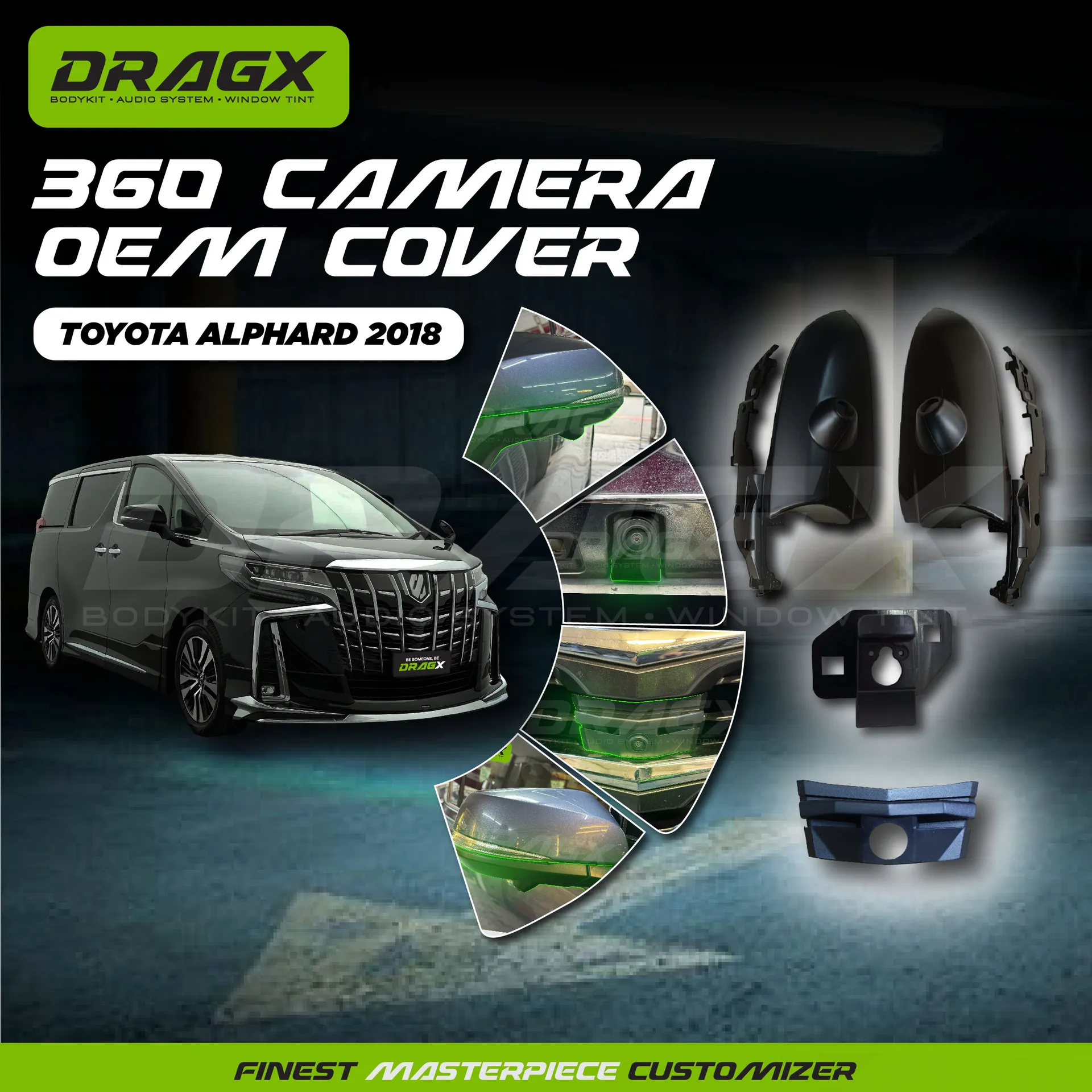 360 CAMERA OEM COVER  ALPHARD 2018 AGH35