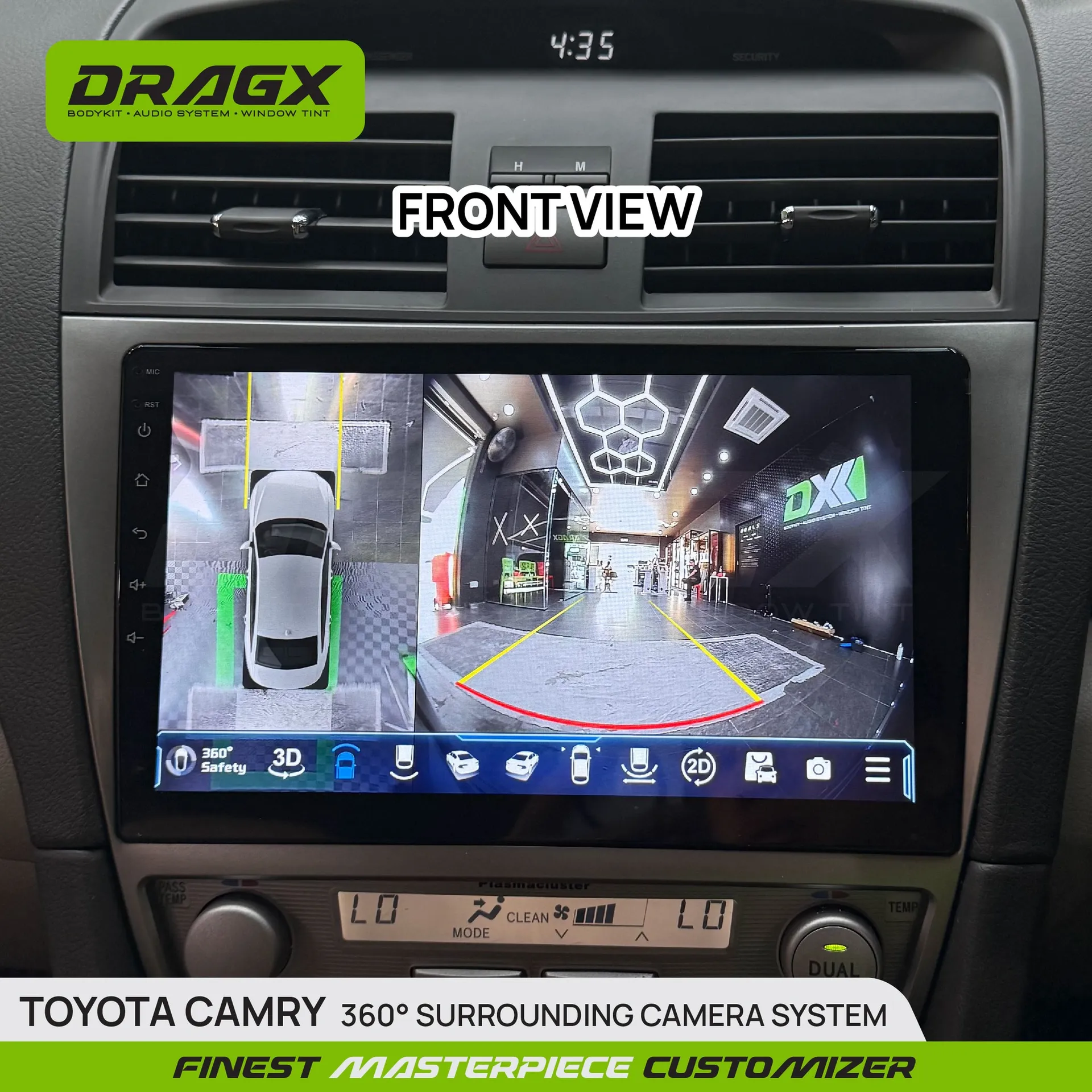 TOYOTA CAMRY 360° SURROUNDING CAMERA SYSTEM - DragX Gallery Image