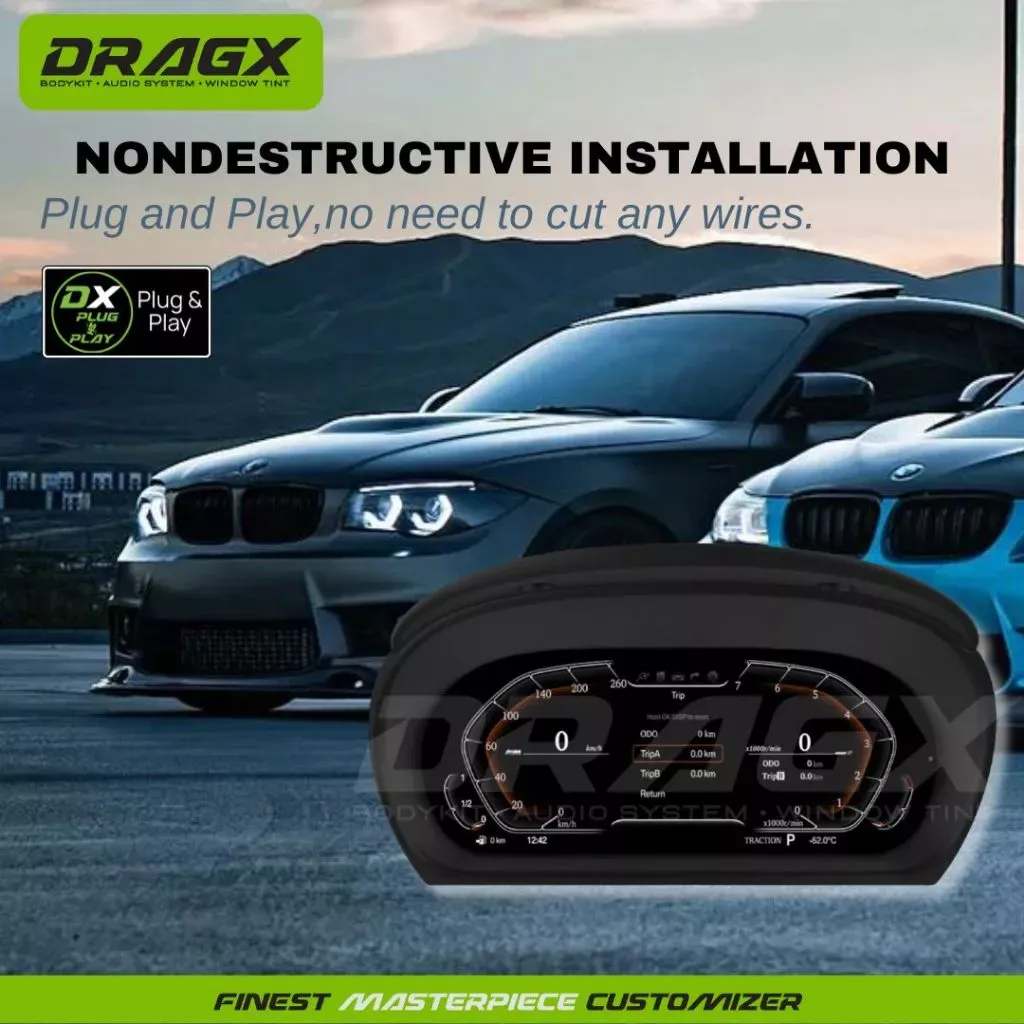 BMW E90 E91 E92 DIGITAL CLUSTER METER