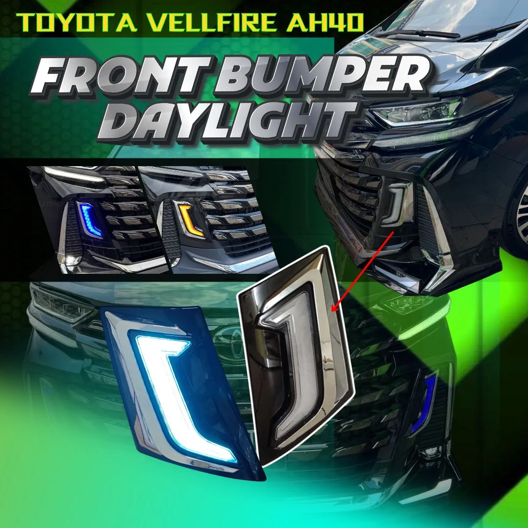 DAYLIGHT DRL WITH SIGNAL VELLFIRE AH40 2023 