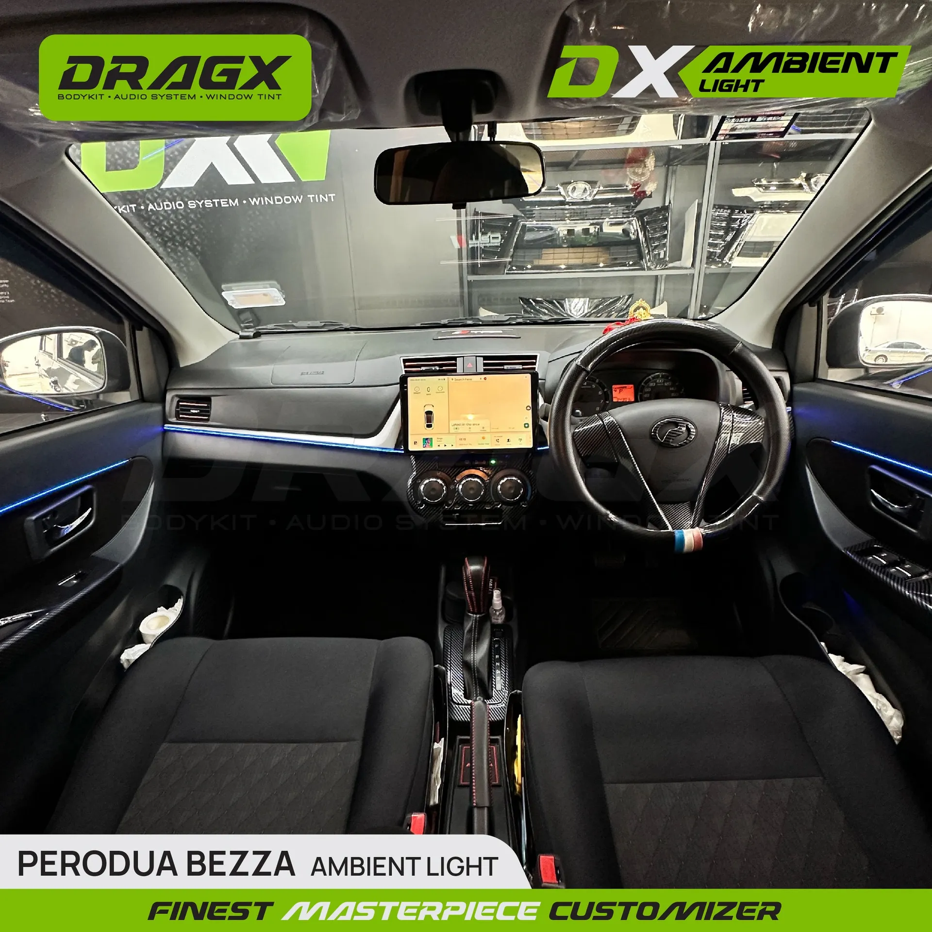 PERODUA BEZZA AMBIENT LIGHT