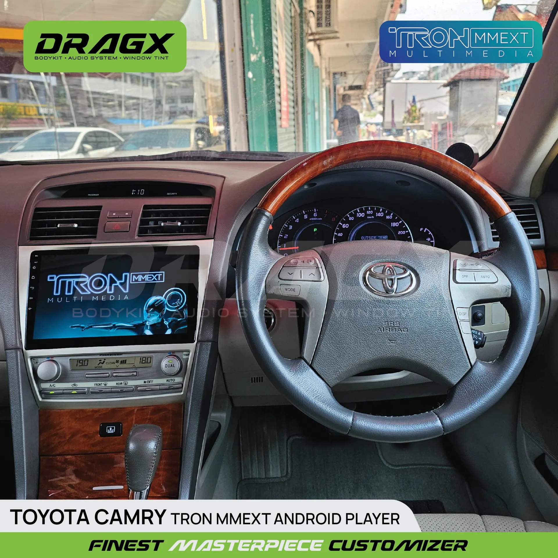 TOYOTA CAMRY TRON MMEXT ANDROID PLAYER