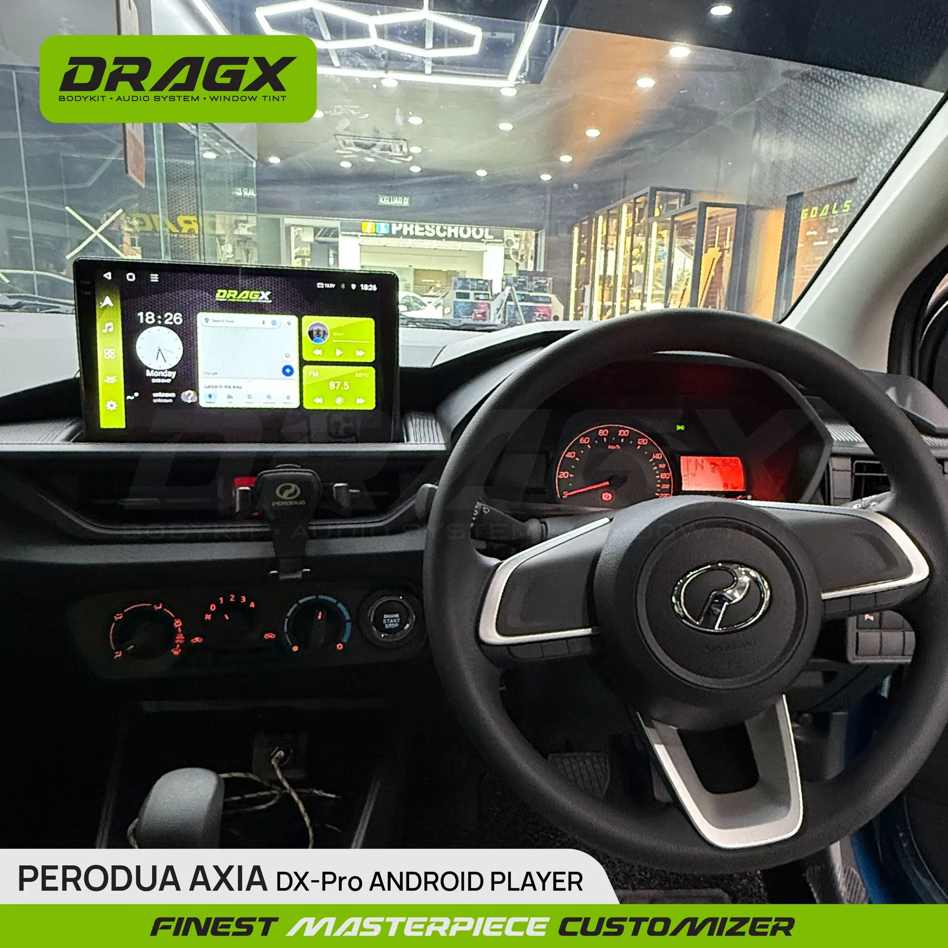 PERODUA AXIA DX-PRO ANDROID PLAYER