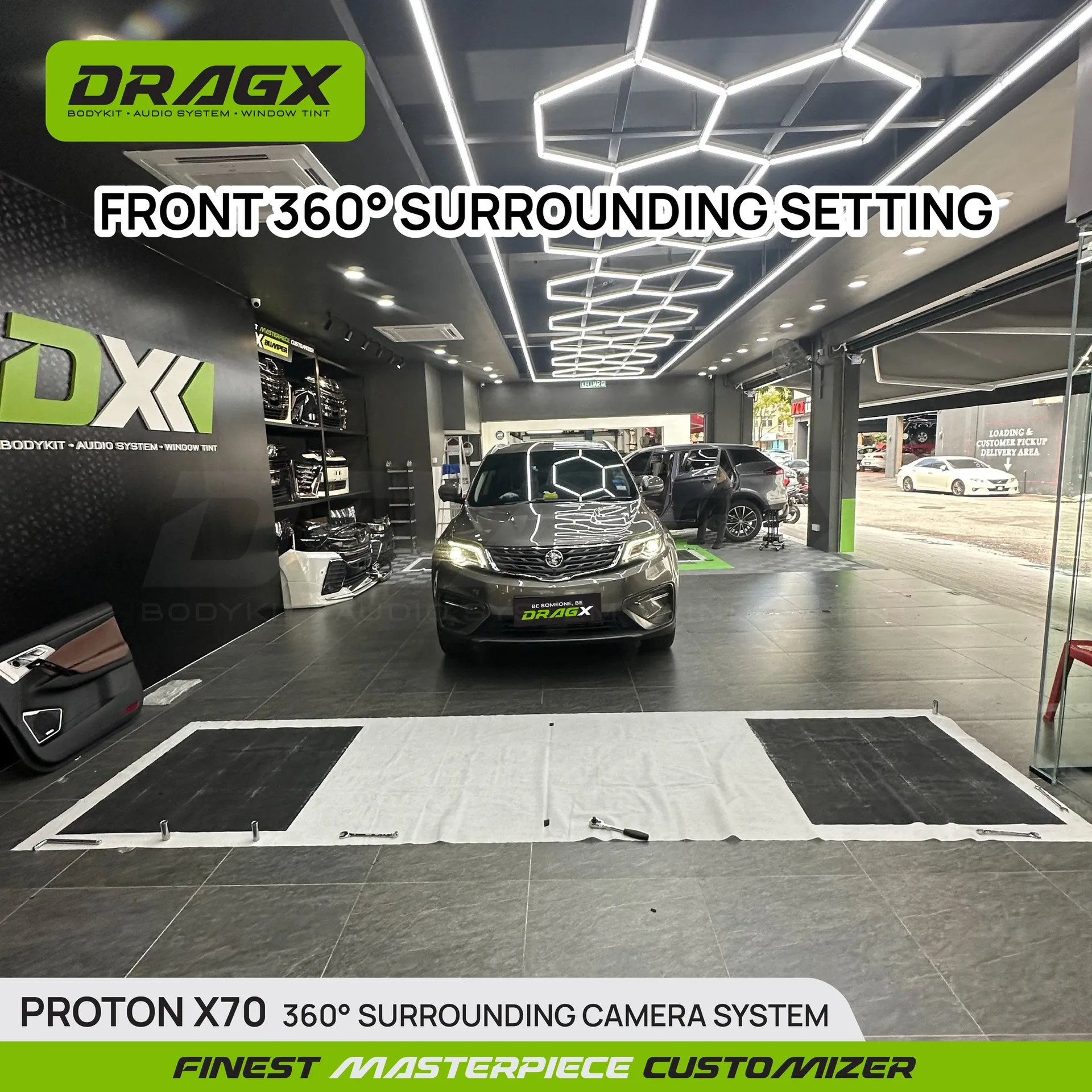 PROTON X70 360° SURROUNDING CAMERA SYSTEM - DragX Gallery Image