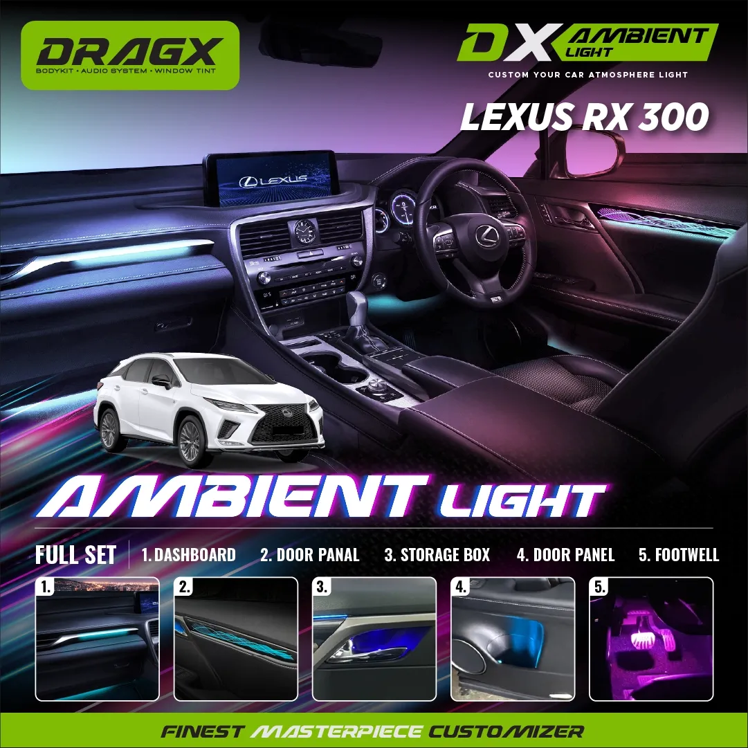 AMBIENT LIGHT LEXUS RX 16-21