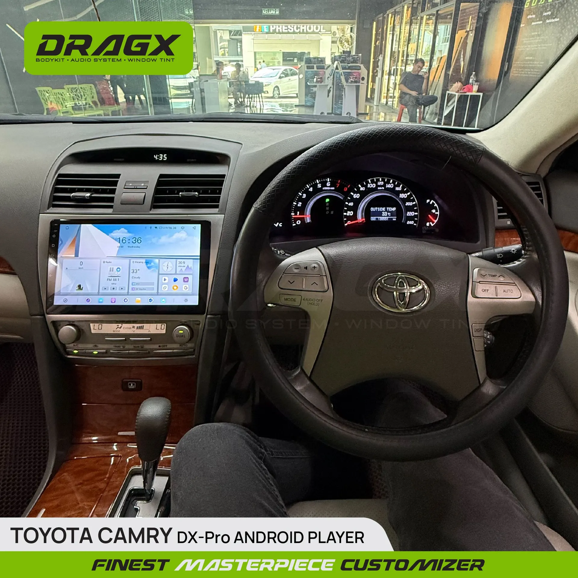 TOYOTA CAMRY DX-PRO ANDROID PLAYER