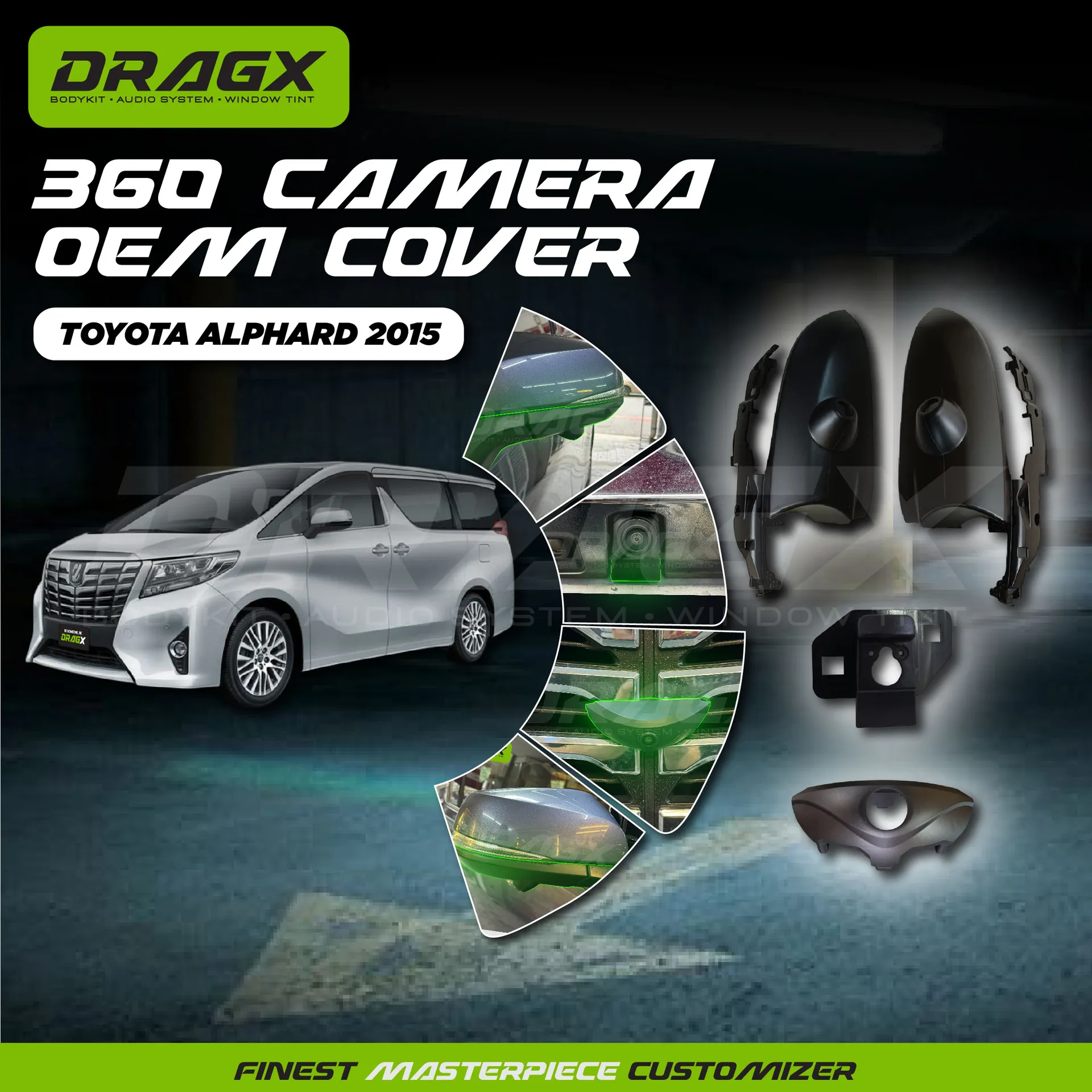 360 CAMERA OEM COVER ALPHARD 2015 AGH30