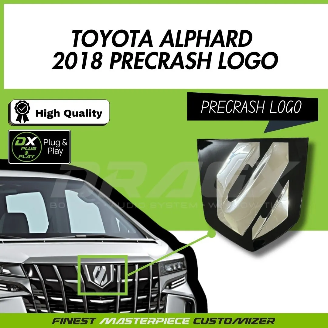 PRECRASH LOGO ALPHARD AGH30(2018-2022) 