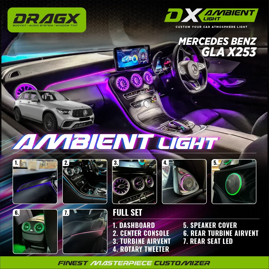 AMBIENT LIGHT MERCEDES BENZ GLA X253