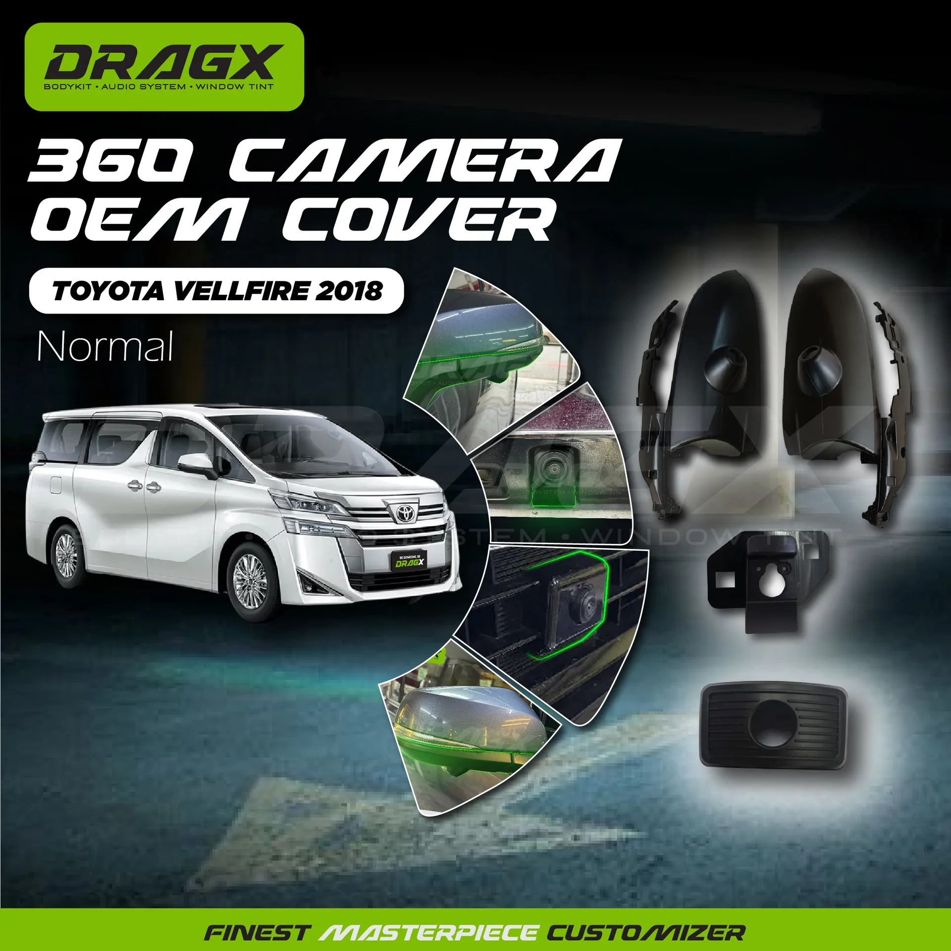 360 CAMERA OEM COVER VELLFIRE AGH30 2018