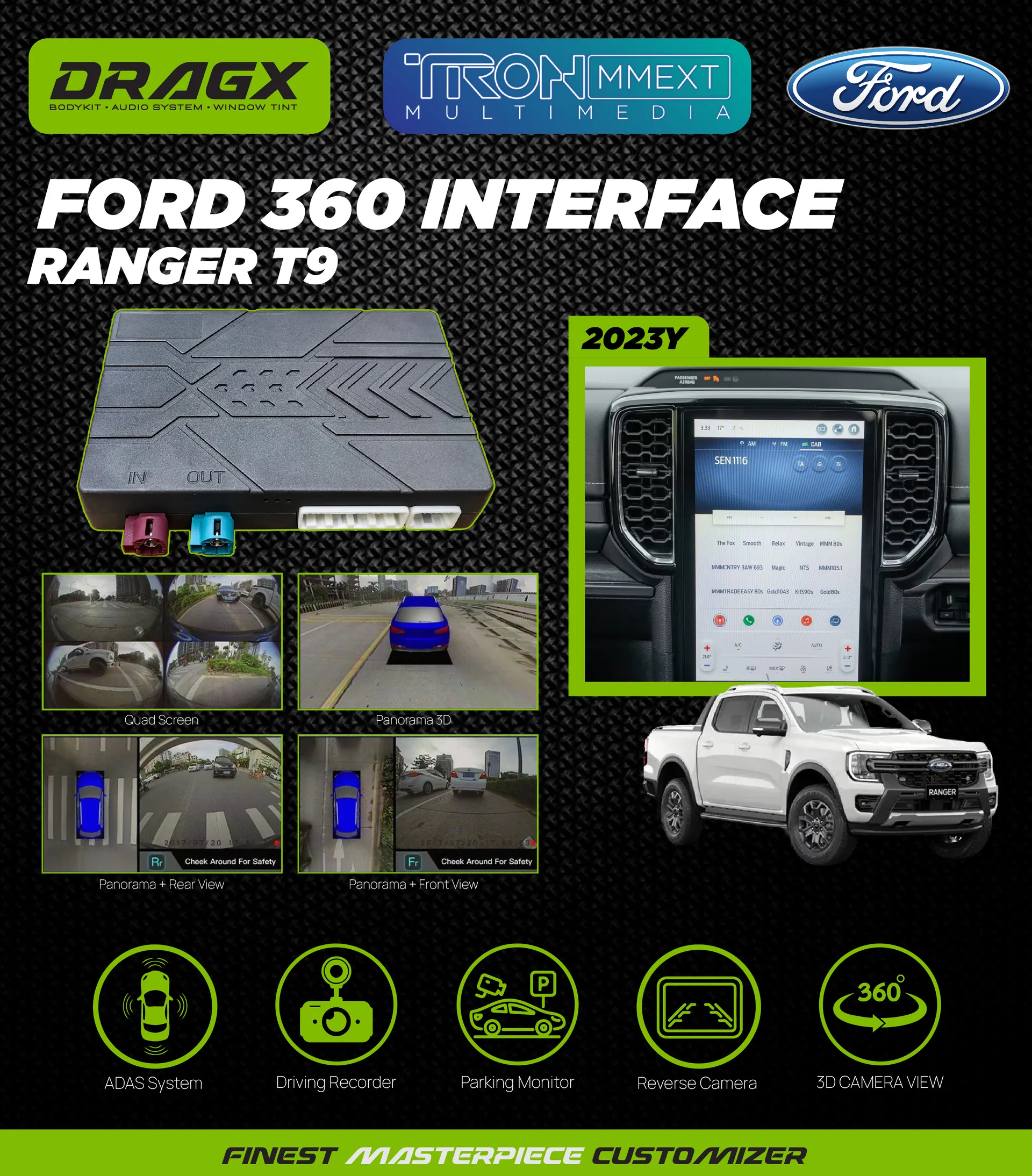 Ford 360 Interface Ranger T9