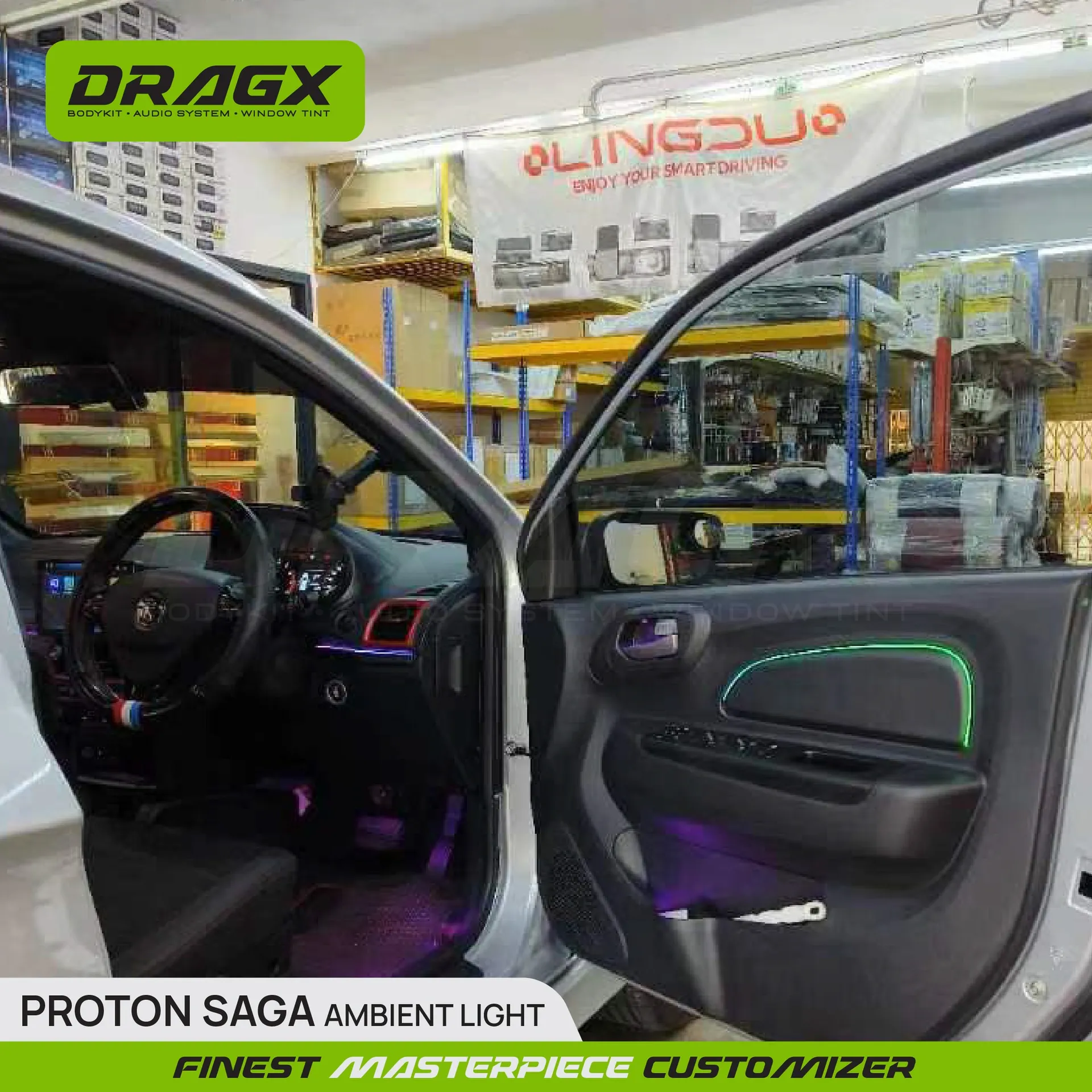 PROTON SAGA AMBIENT LIGHT